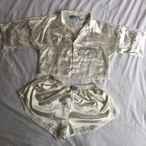 My mum made it silk short set